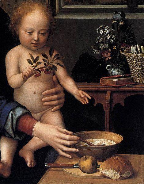 Gerard David Virgin and Child with the Milk Soup